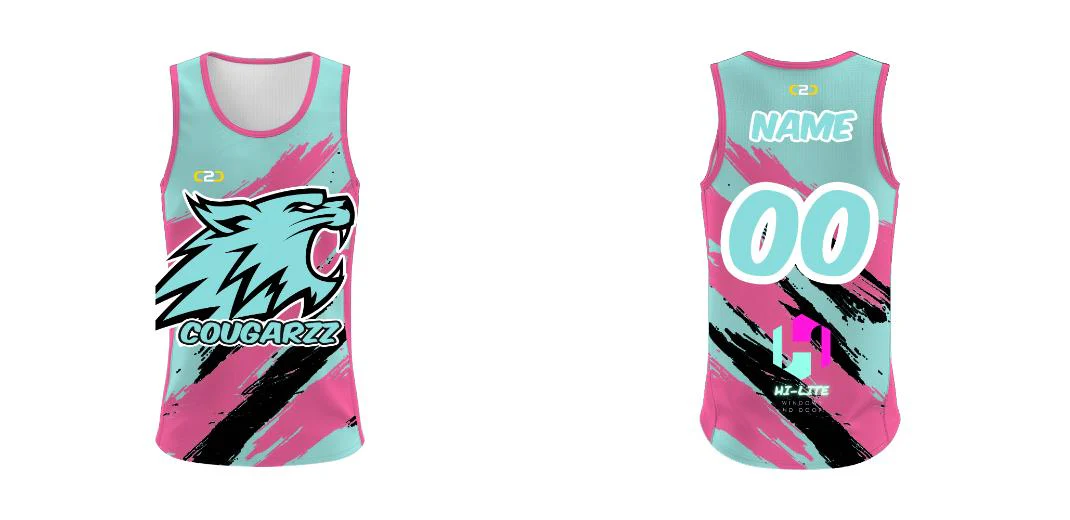 Brushes Sport Singlet Design Your Own