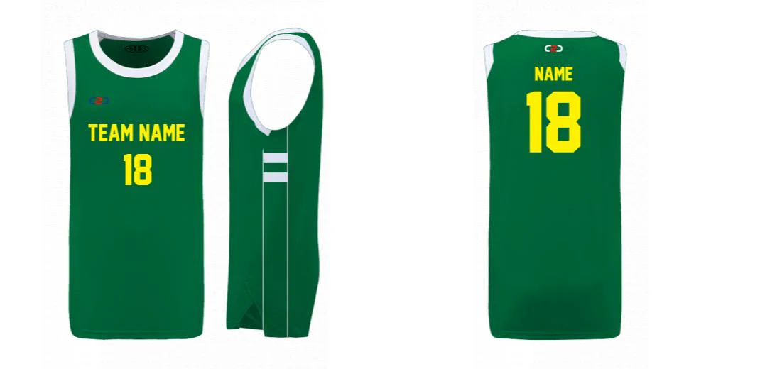 BUCKS Icon SlimFit HP Split Basketball Singlet Design Your Own Custom