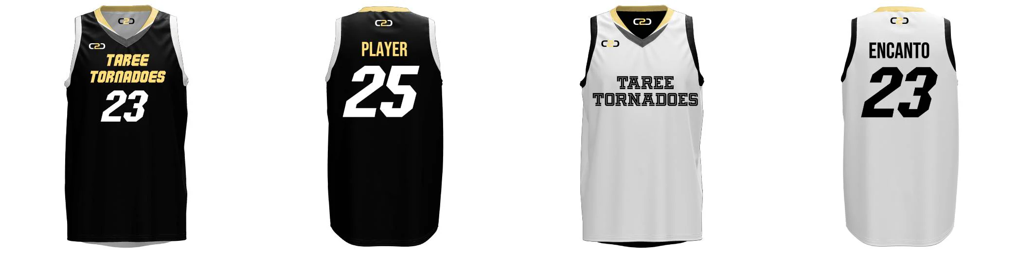 Buffaloes Core V-Neck Reversible Basketball Singlet Black and White Design Your Own Custom