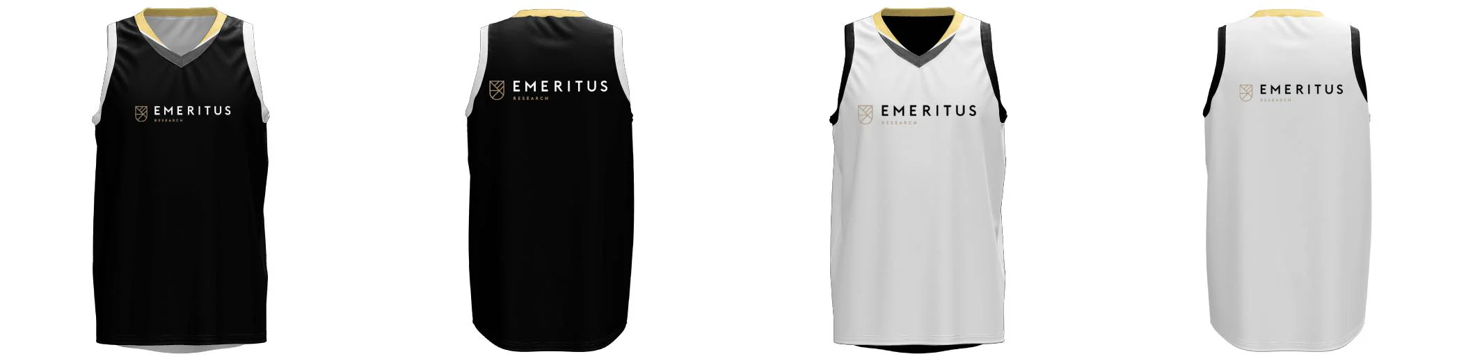 Buffaloes Core V-Neck Reversible Basketball Singlet Black and White Design Your Own Custom
