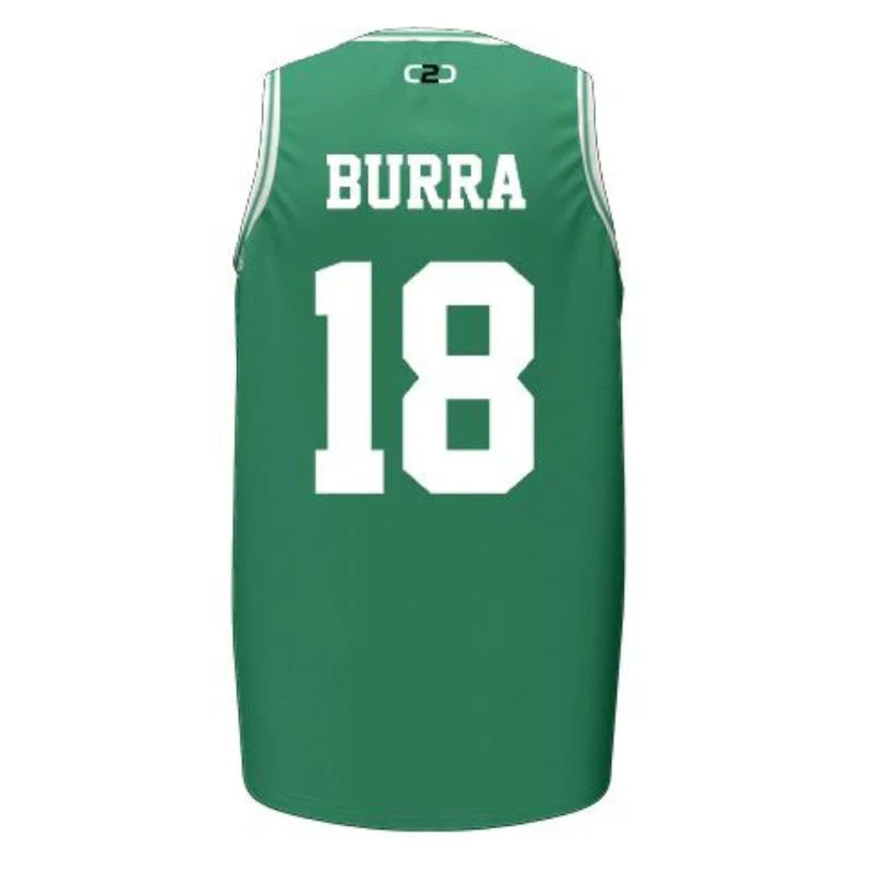 Burra Basketball Core Singlet Green - Image 3