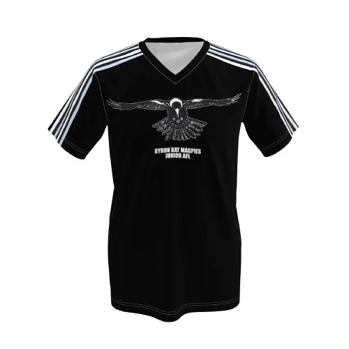 Byron Bay Junior AFL Black Tee