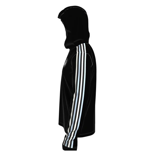 Byron Bay Junior AFL Pull Over Hoodie Black - Image 2