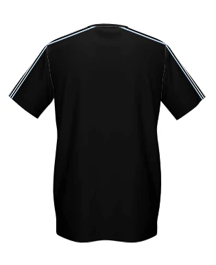 Byron Bay Magpies Black Club Tee - Image 2
