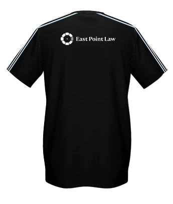 Byron Bay Magpies Black Seniors Club Tee - Image 2