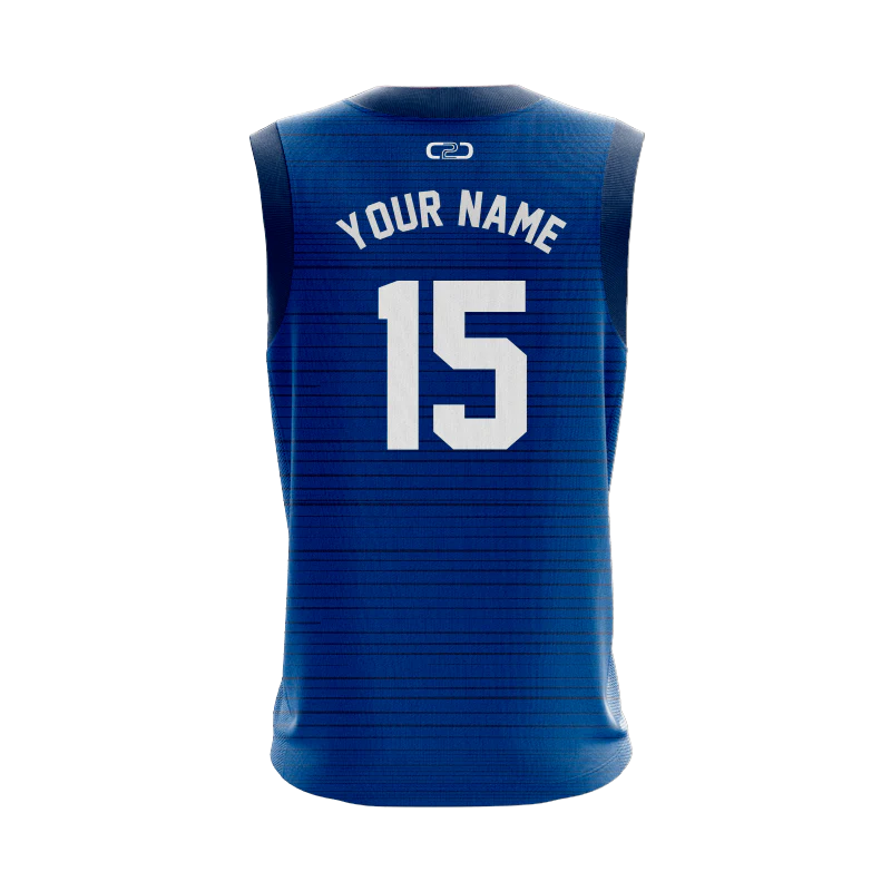 Custom Usa 21 Core Basketball Singlet - Image 3