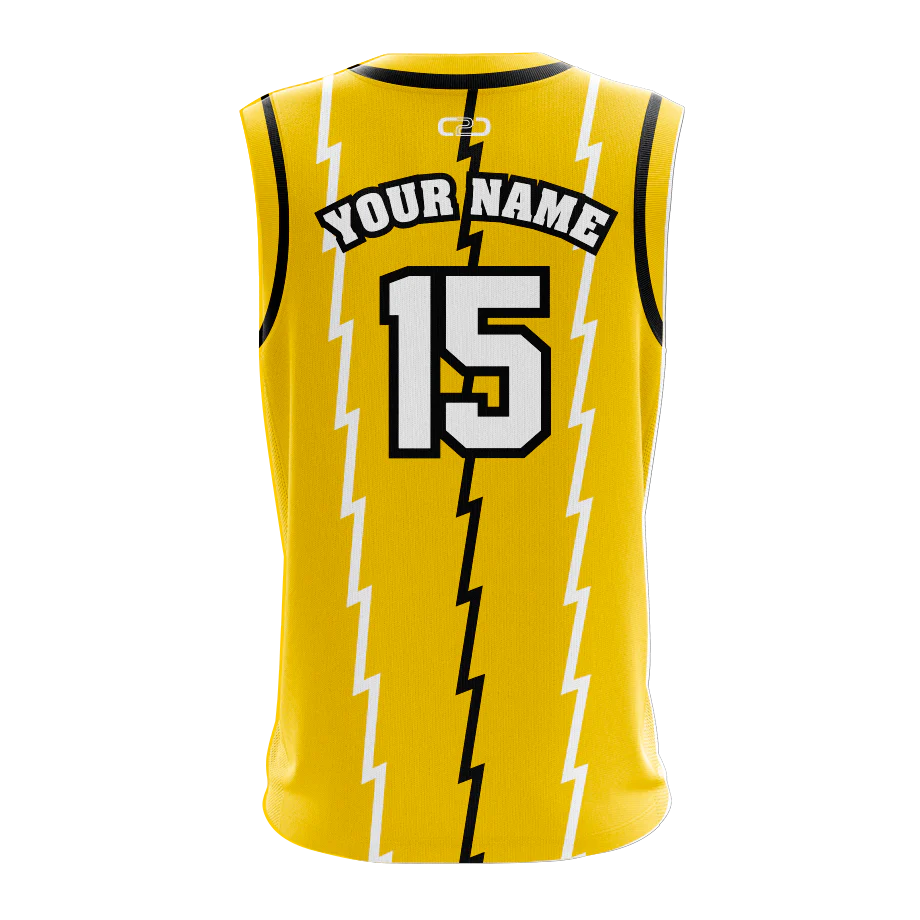Custom Lightning Core Basketball Singlet - Image 3