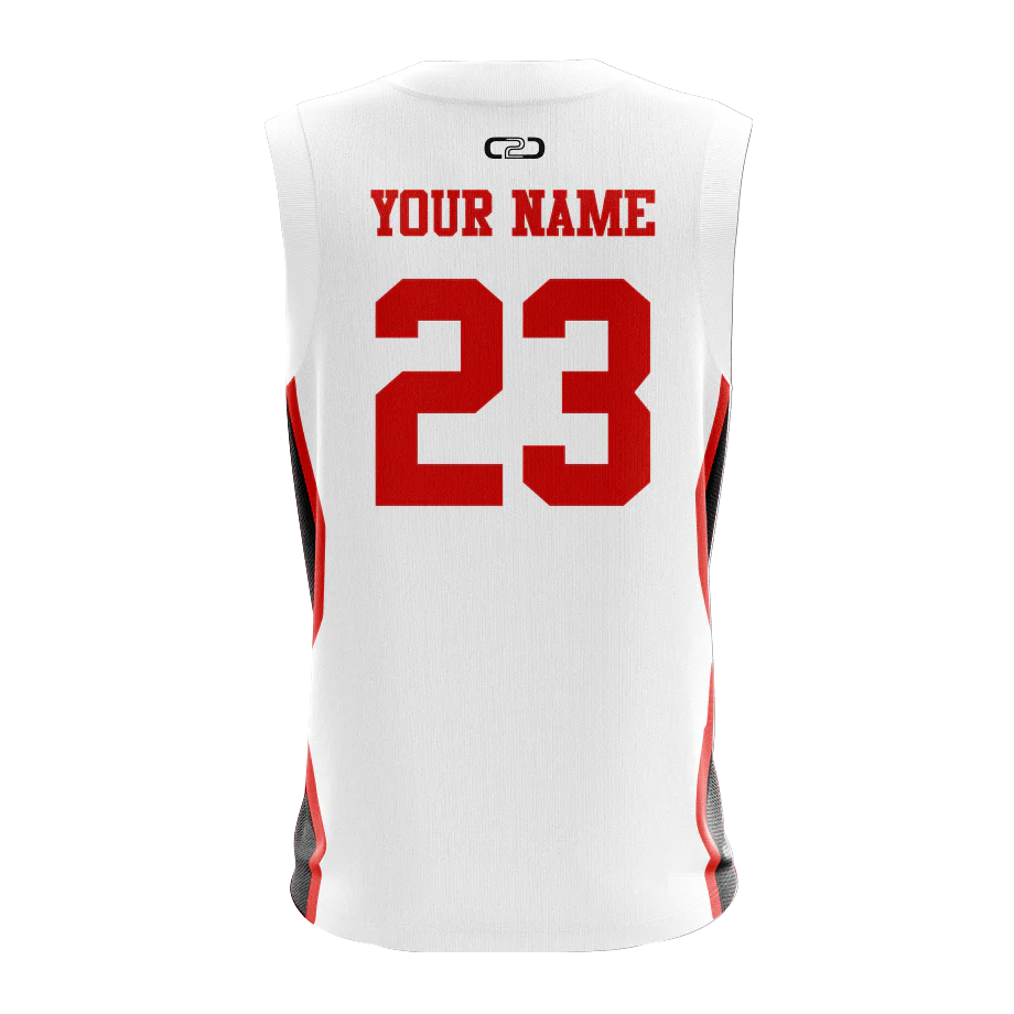 Custom Cardinal 21 Core Basketball Singlet - Image 2