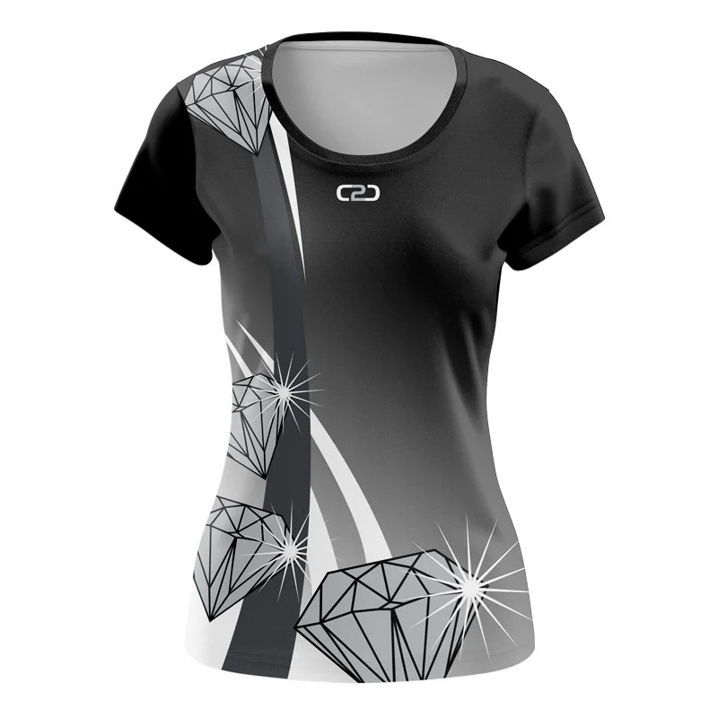 Black Diamonds Warmup Shirt Design Your Own Custom