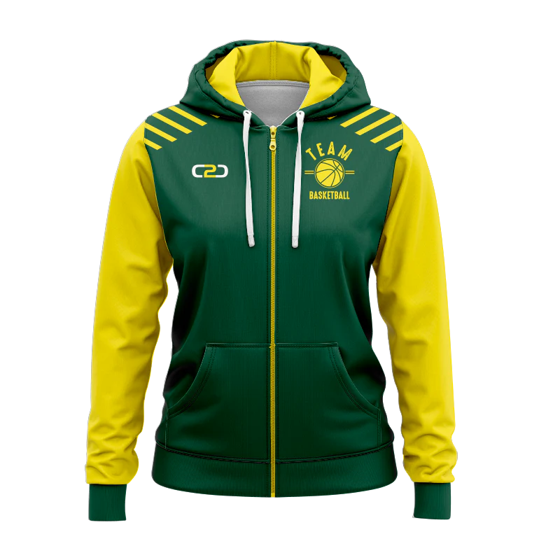 Boomers Zip Kinetic Fleece Hoodie Design Your Own