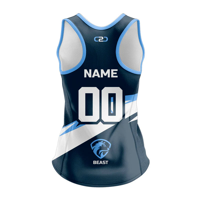 Undefeated Sport Singlet Ladies Racerback Design Your Own Custom - Image 2