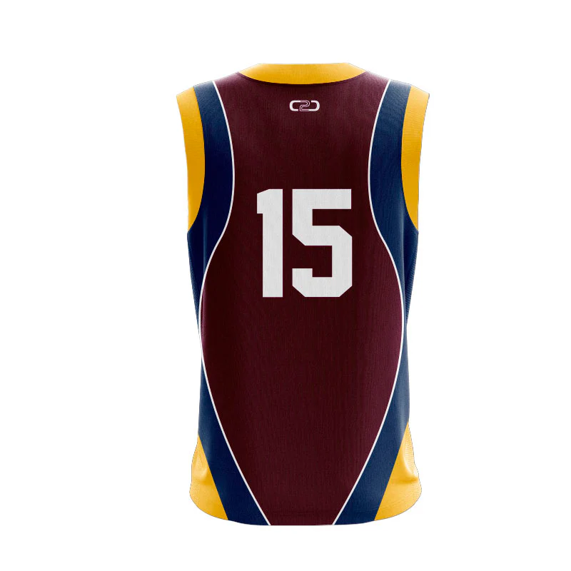 Custom Bear Core Basketball Singlet - Image 3