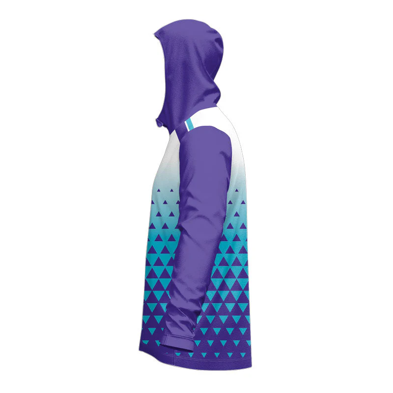 Diamonds SlimFit HP Tech Zip Hoodie Design Your Own - Image 2