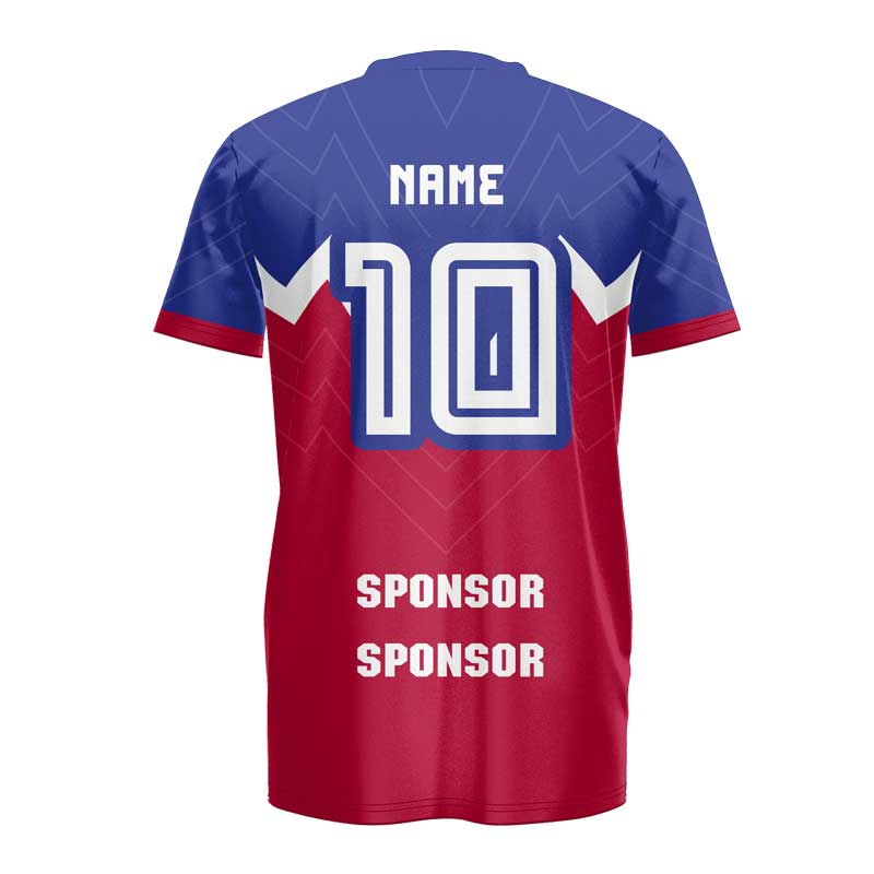 Heartbeat Core Soccer Jersey Insert V Neck Design Your Own Custom - Image 3