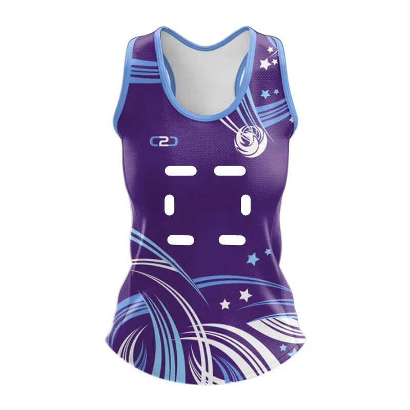 Netball Singlet 108 Ladies Racerback Design Your Own Custom