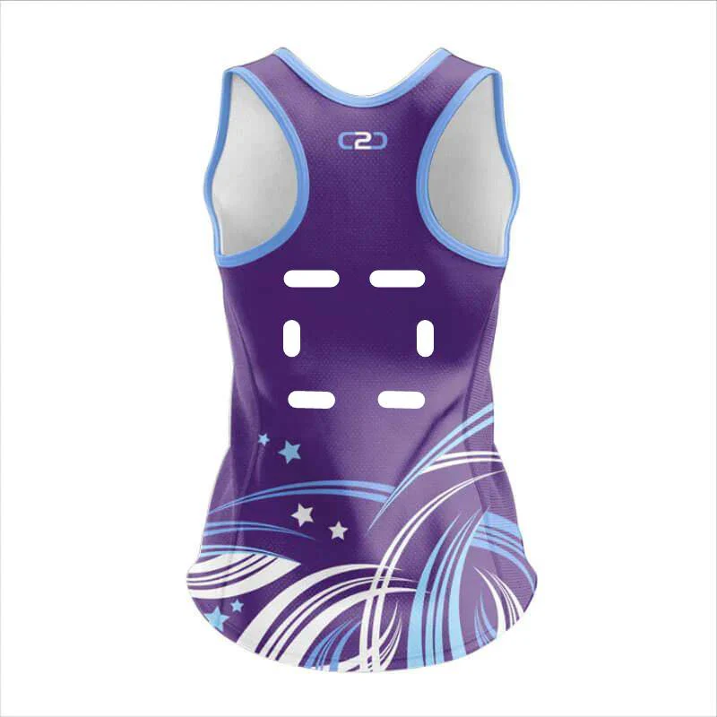 Netball Singlet 108 Ladies Racerback Design Your Own Custom - Image 2