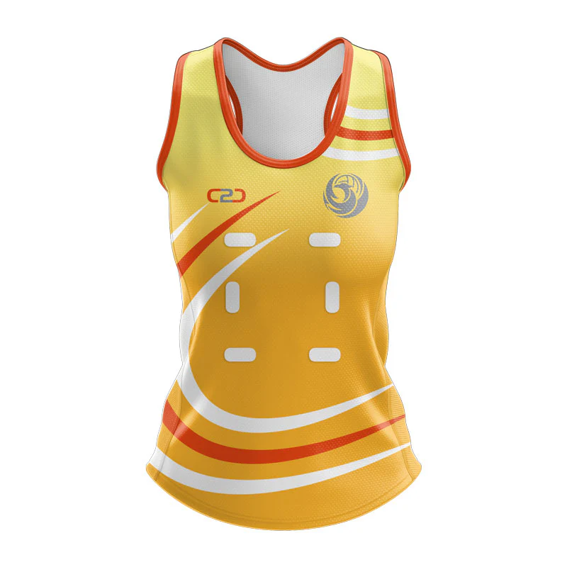 Netball Singlet 109 Ladies Racerback Design Your Own Custom