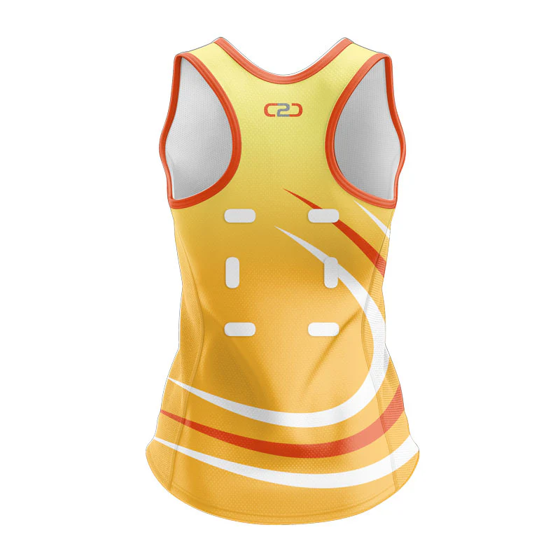 Netball Singlet 109 Ladies Racerback Design Your Own Custom - Image 2