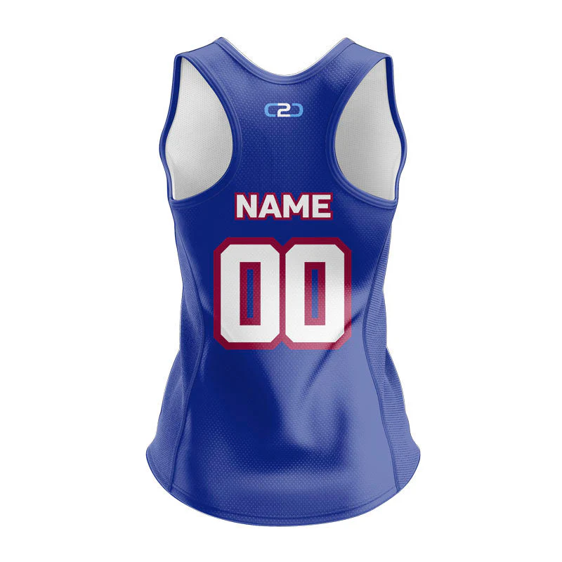 Let's Go Sport Singlet Ladies Racerback Design Your Own Custom - Image 2