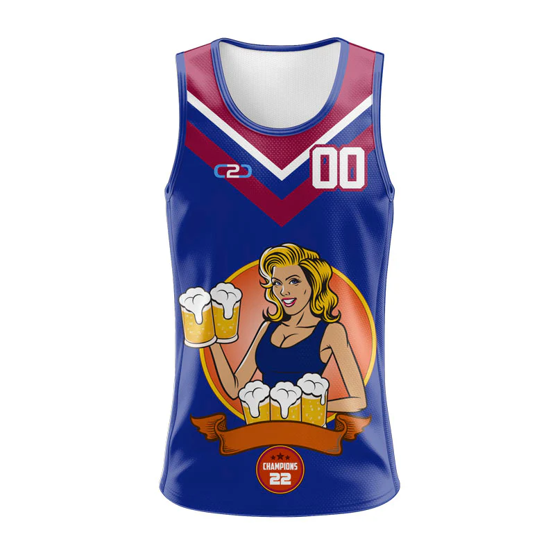 Let's Go Sport Singlet Design Your Own