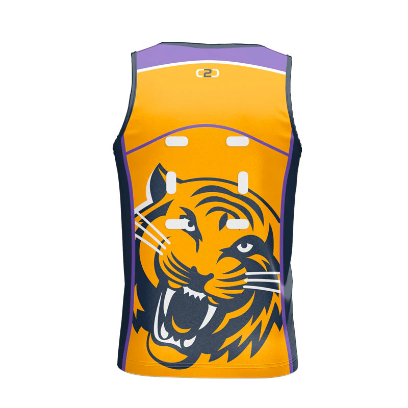 Tiger Netball Singlet Design Your Own Custom - Image 2