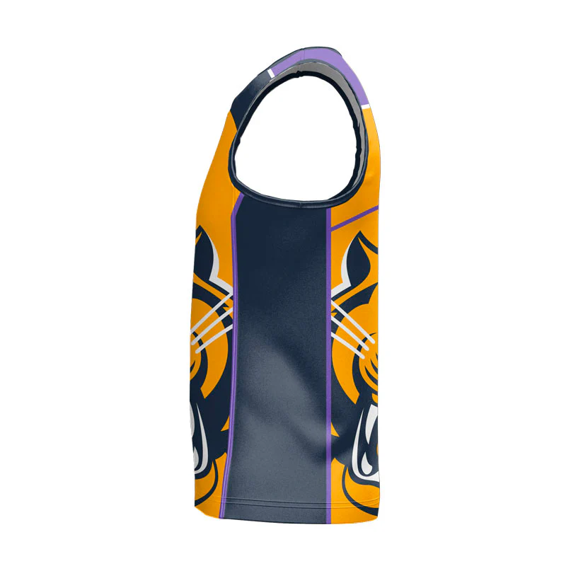 Tiger Netball Singlet Design Your Own Custom - Image 3