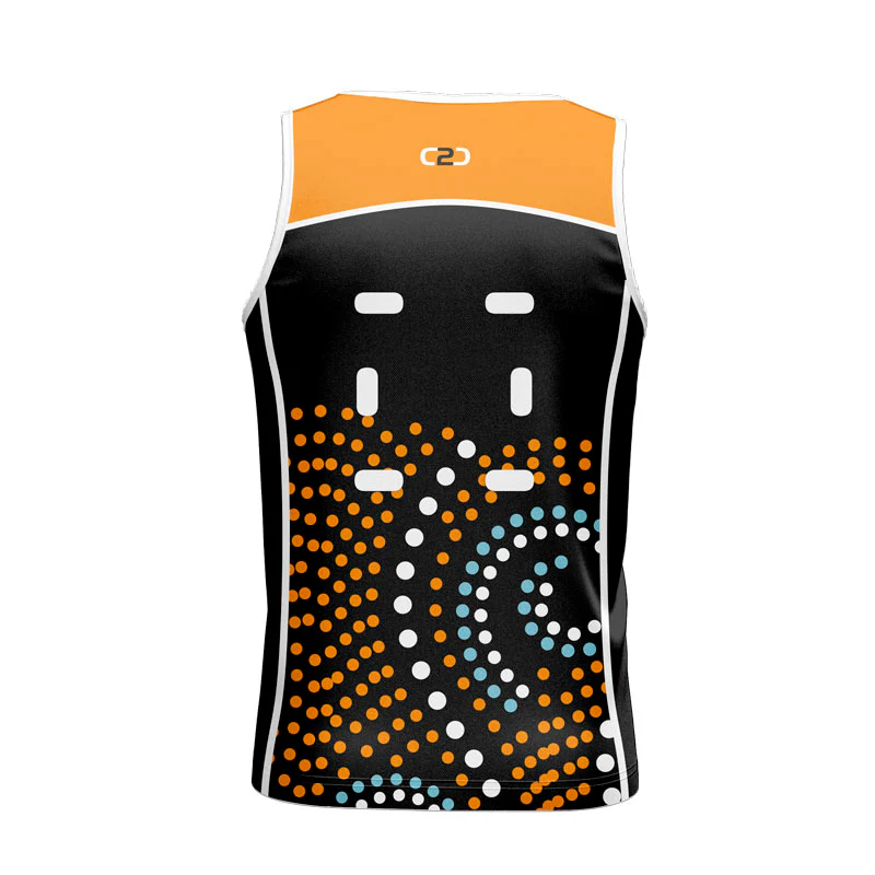 Dot Netball Singlet Design Your Own Custom - Image 2