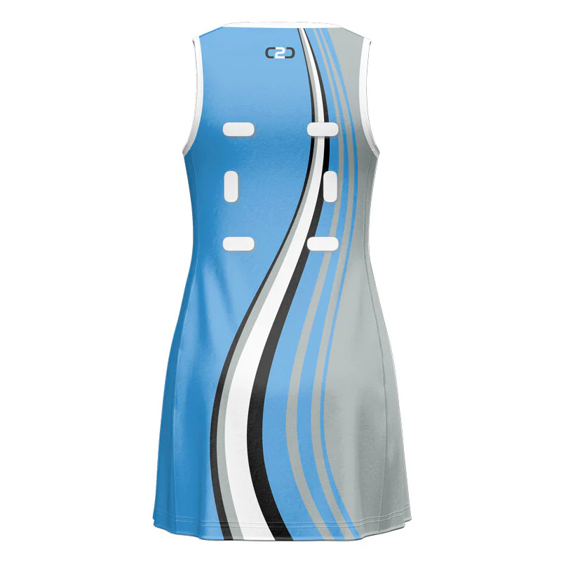 Swirl Core Netball Dress Custom Design Your Own - Image 3