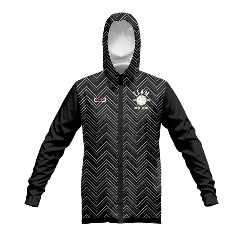 Nets SlimFit HP Tech Zip Hoodie Design Your Own
