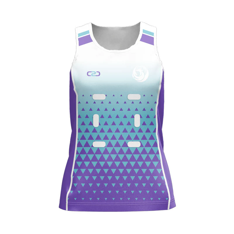 Diamonds Netball Singlet Ladies Racerback Design Your Own Custom