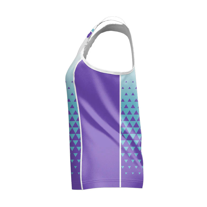 Diamonds Netball Singlet Ladies Racerback Design Your Own Custom - Image 2