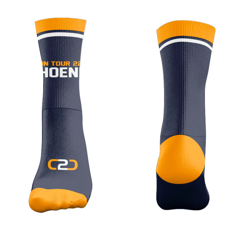 Tour Time Crew Socks Design Your Own Custom MOQ 10/size