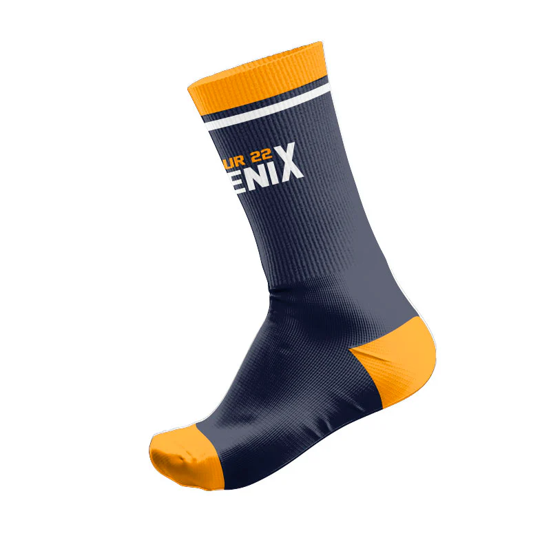 Tour Time Crew Socks Design Your Own Custom MOQ 10/size - Image 3