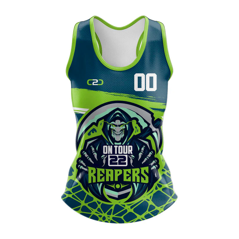 Trippin Sport Singlet Ladies Racerback Design Your Own Custom