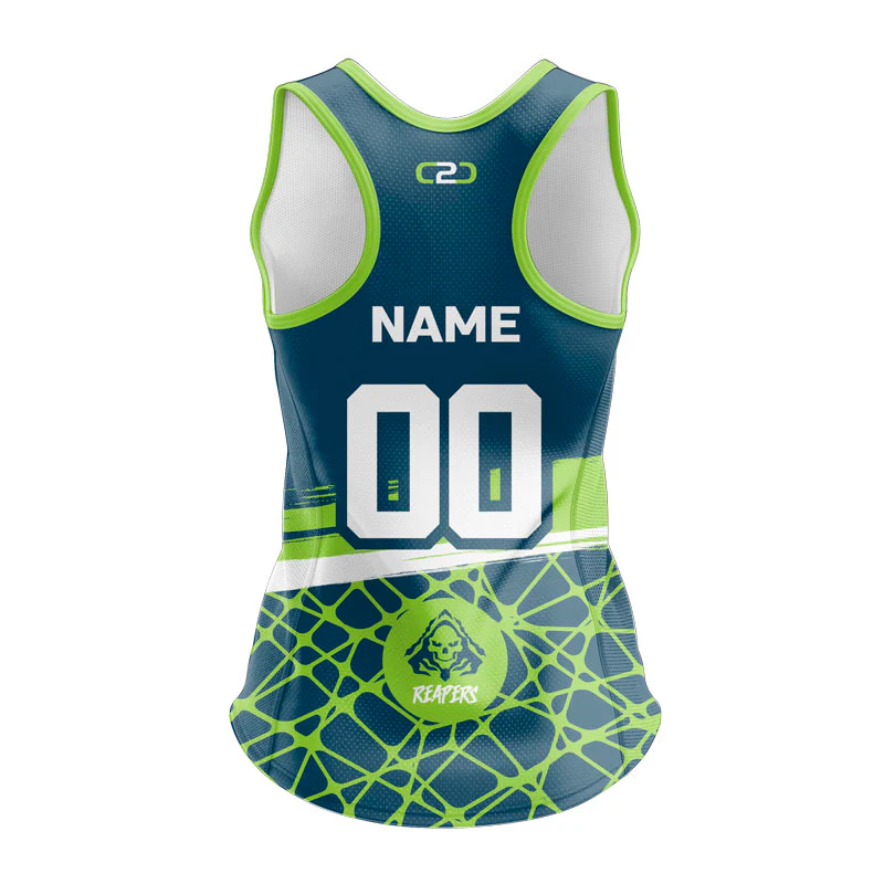 Trippin Sport Singlet Ladies Racerback Design Your Own Custom - Image 2