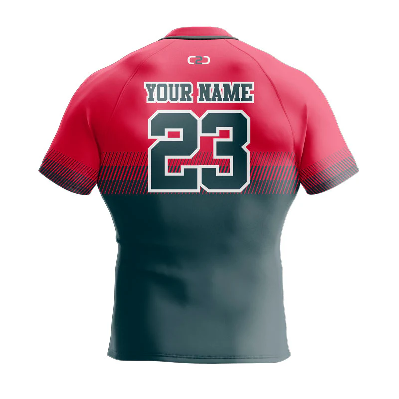 BURNOUT HP Pro Rugby Jersey Design Your Own Custom - Image 2