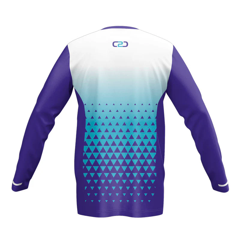Diamonds SlimFit HP Long Sleeve V Neck Warmup Shirt Design Your Own Custom - Image 3