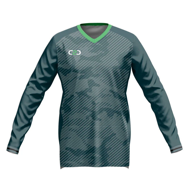 CAMO Shirt SlimFit HP Long Sleeve V Neck Warmup Design Your Own Custom