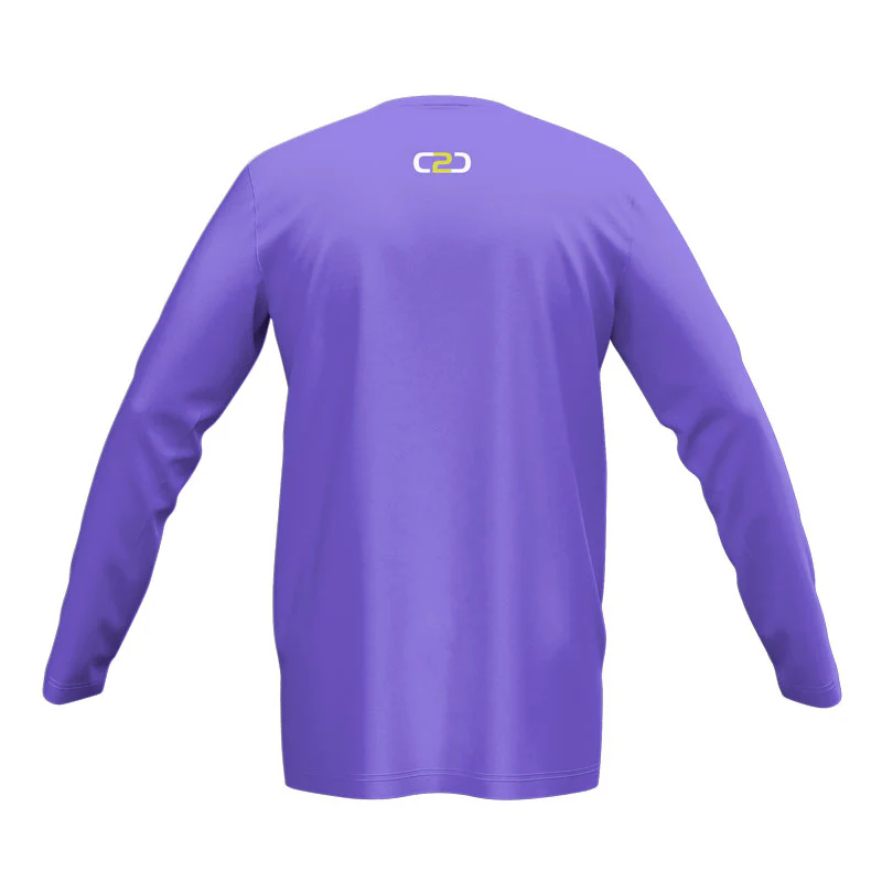 Shirt 107 SlimFit HP Long Sleeve V Neck Warmup Design Your Own Custom - Image 3