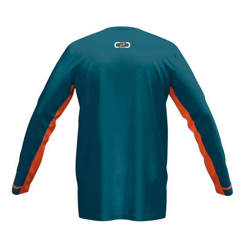 Shirt 106 SlimFit HP Long Sleeve V Neck Warmup Design Your Own Custom - Image 3