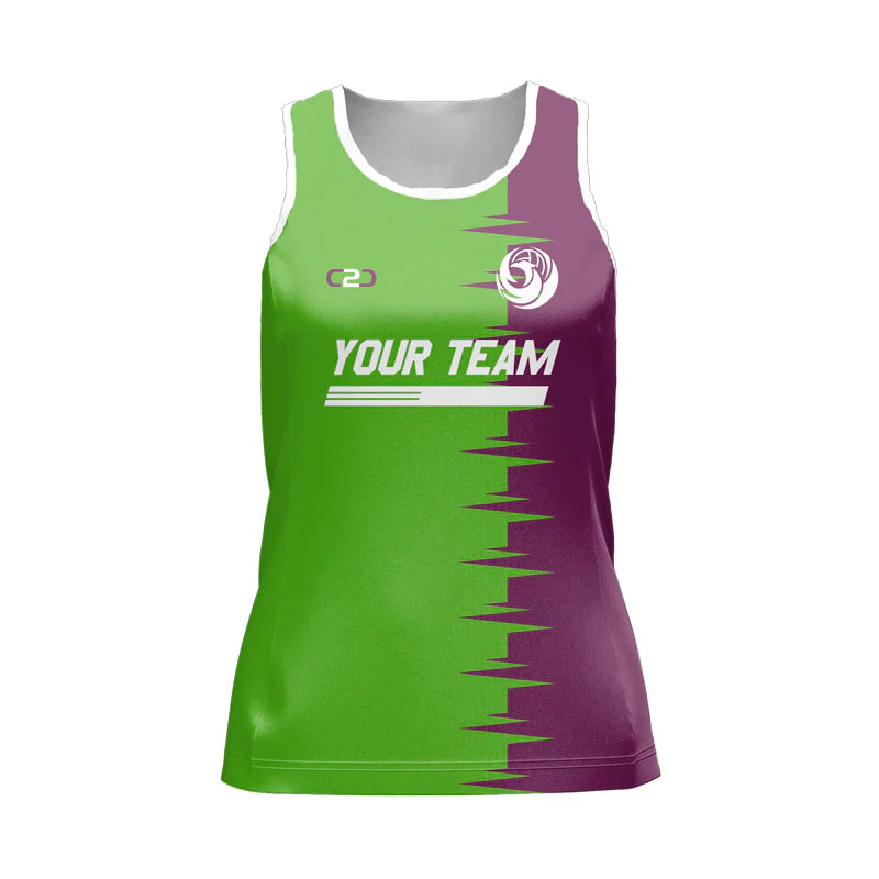 Athletic Singlet 3 Ladies SemiRacerback Design Your Own Custom