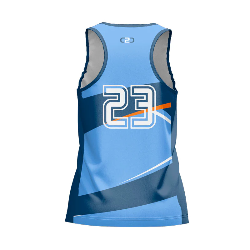 Athletic Singlet 4 Ladies SemiRacerback Design Your Own Custom - Image 2