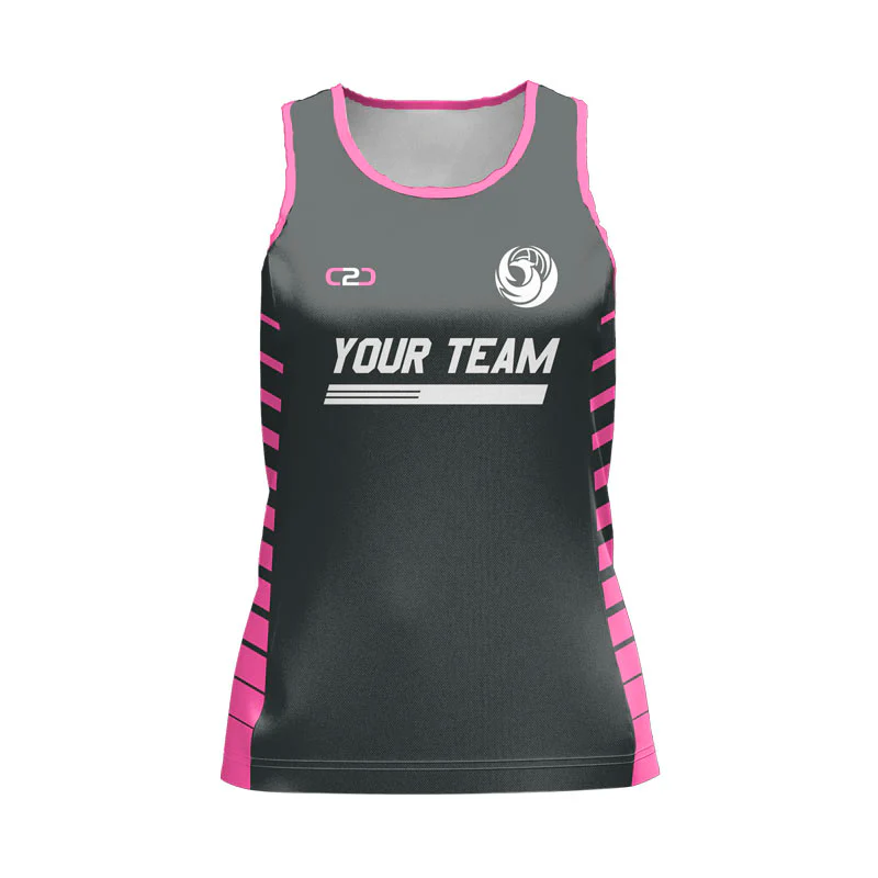 Athletic Singlet 5 Ladies SemiRacerback Design Your Own Custom