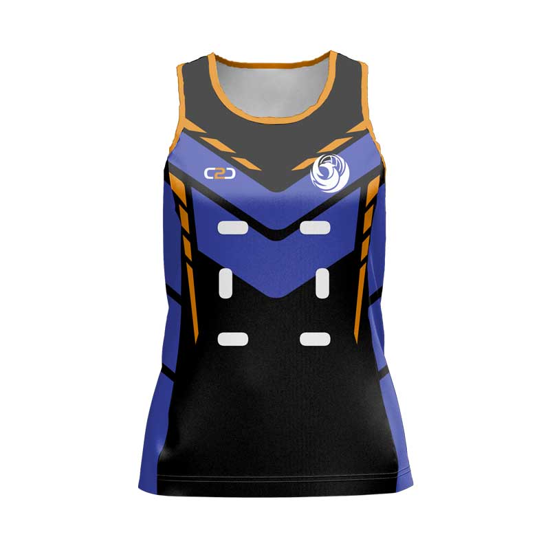 Netball Singlet 102 Ladies Racerback Design Your Own Custom