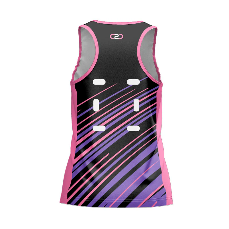 Netball Singlet 103 Ladies Racerback Design Your Own Custom - Image 2