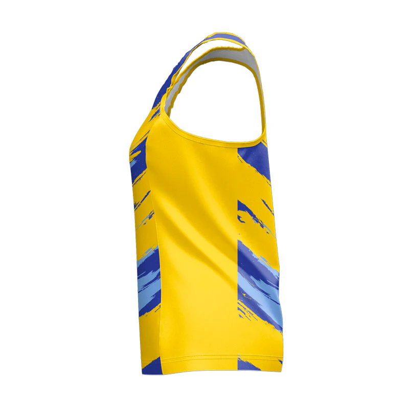 Brushes Netball Singlet Ladies Racerback Design Your Own Custom - Image 3