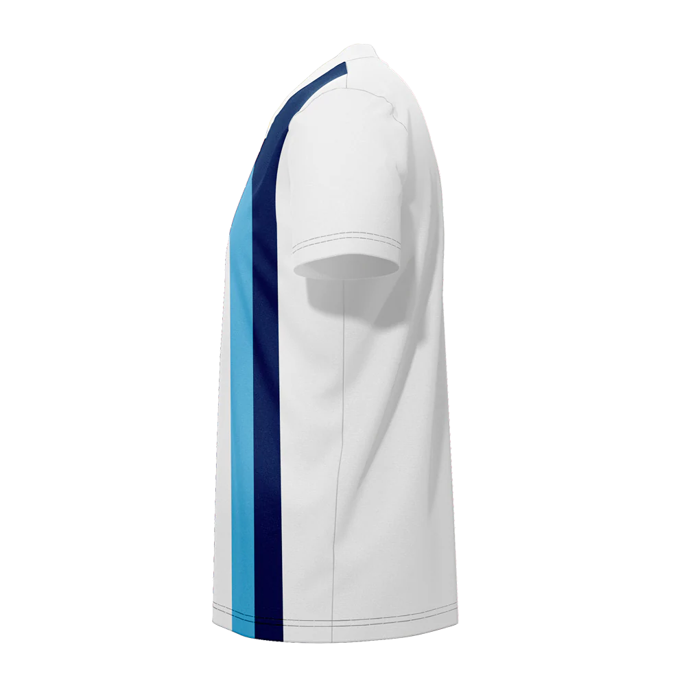 Man City Core Soccer Jersey Insert V Neck Design Your Own Custom - Image 2