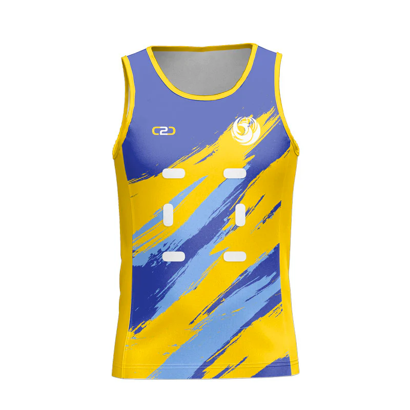 Brushes Netball Singlet Design Your Own Custom
