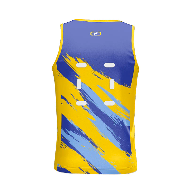 Brushes Netball Singlet Design Your Own Custom - Image 2