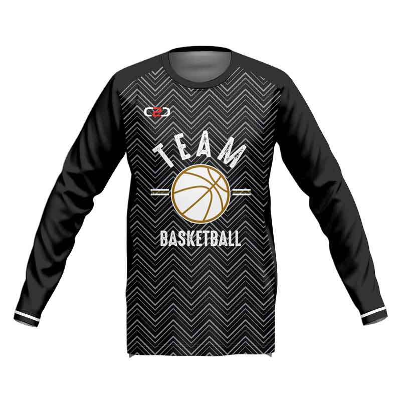Nets SlimFit HP Long Sleeve Warmup Shirt Design Your Own Custom